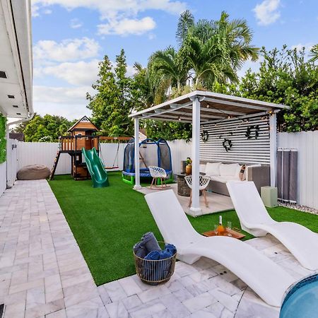 Miami Luxury House W Heated Pool & Jacuzzi Vila Exterior foto