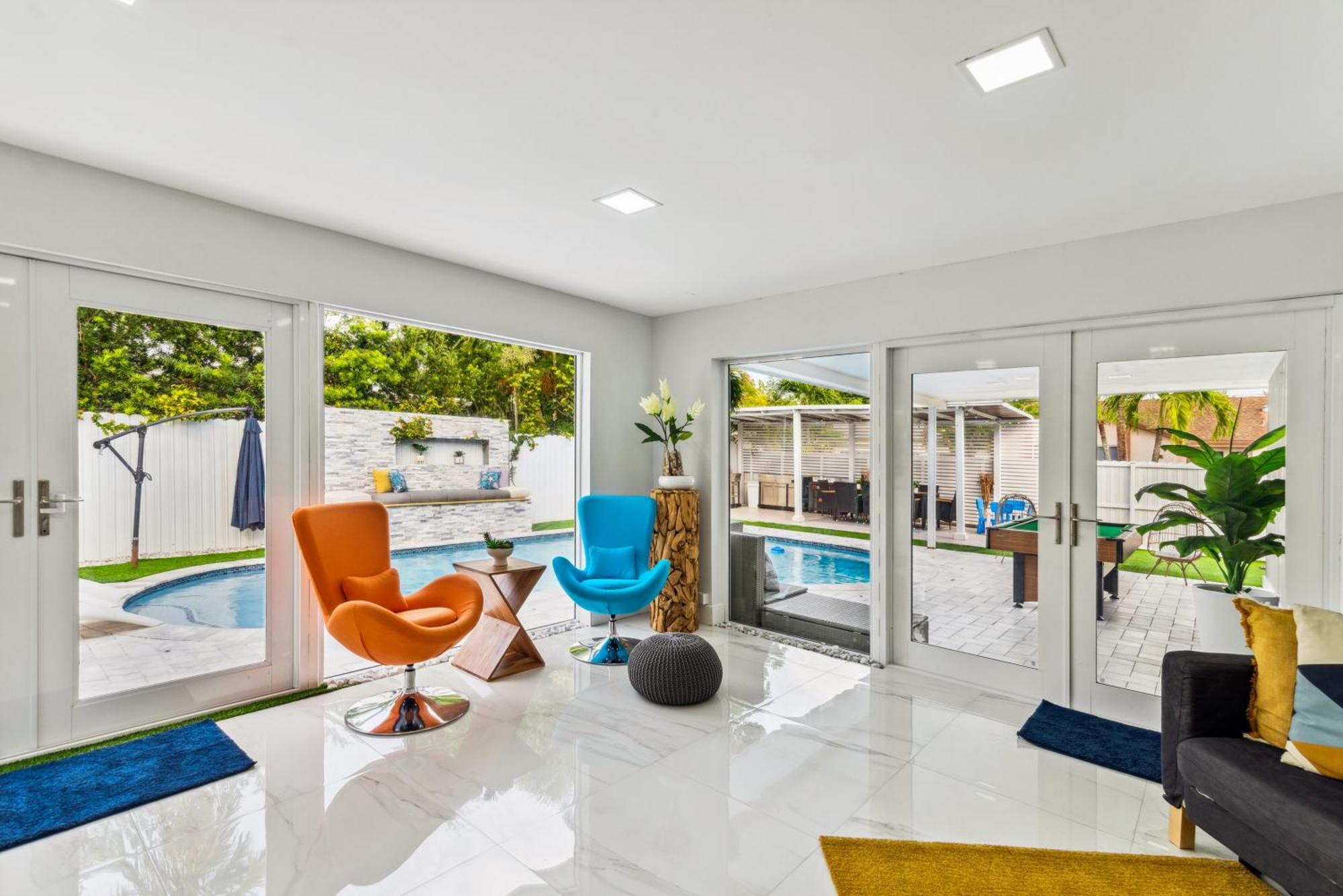 Miami Luxury House W Heated Pool & Jacuzzi Vila Exterior foto