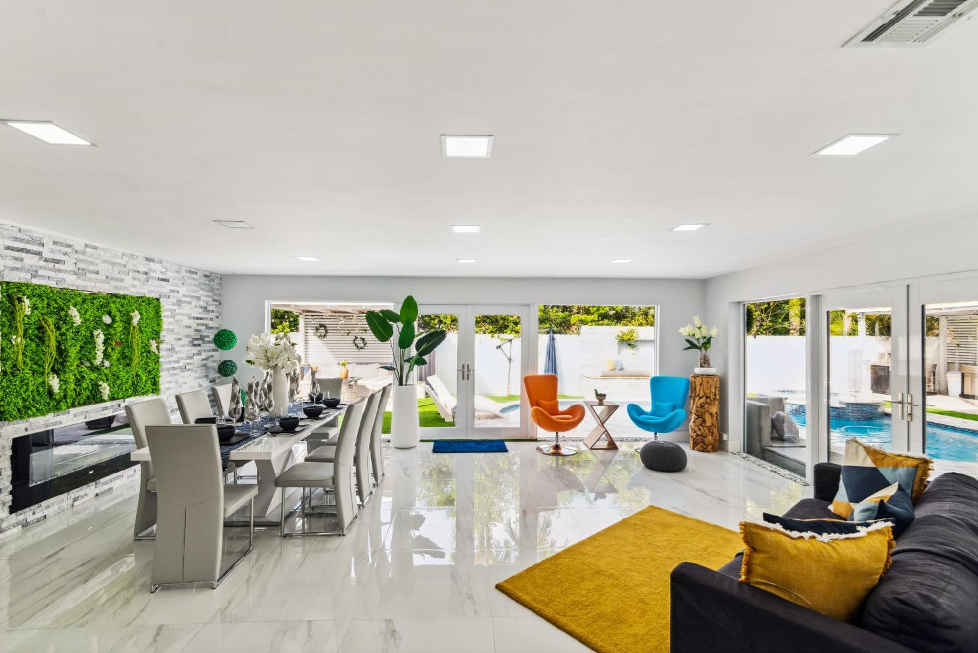 Miami Luxury House W Heated Pool & Jacuzzi Vila Exterior foto