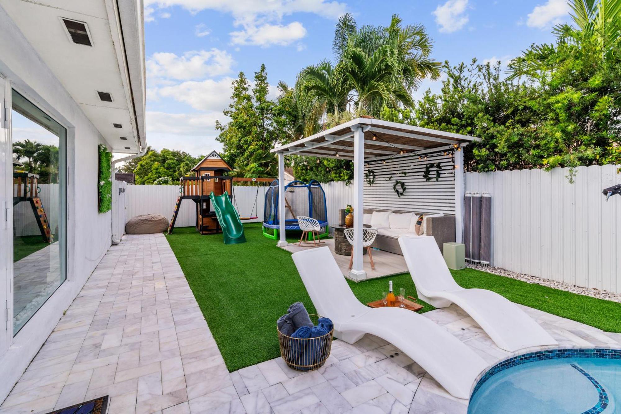 Miami Luxury House W Heated Pool & Jacuzzi Vila Exterior foto